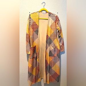 Lularoe Sarah Cardigan in Size L.